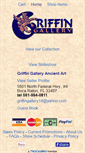 Mobile Screenshot of griffingallery.net