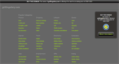 Desktop Screenshot of griffingallery.com